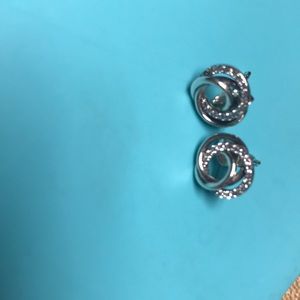 Pandora sterling silver studd earrings.
